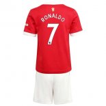 Maillot Manchester United NO.7 Ronaldo Domicile Enfant 2021 2022