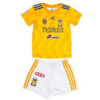 Maillot Tigres de la UANL Domicile Enfant 2018 2019 Jaune Pas Cher