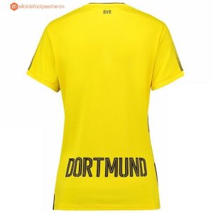 Maillot Borussia Dortmund Femme Domicile 2017 2018 Pas Cher