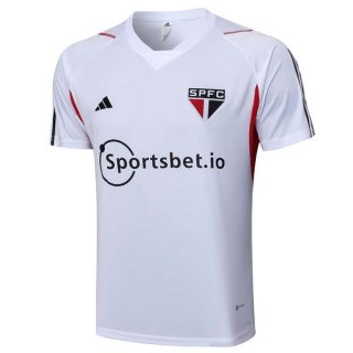 Maillot Entrainement Sao Paulo 2023 2024 Blanc 2 Maillot Entrainement Sao Paulo 2023 2024 Blanc 2