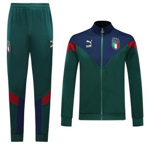 Survetement Italie 2019 Vert Bleu Rouge Pas Cher