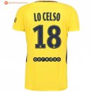 Maillot Paris Saint Germain Exterieur Lo Celso 2017 2018 Pas Cher