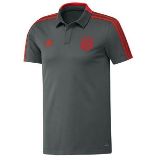 Polo Bayern Munich 2018 2019 Gris Pas Cher