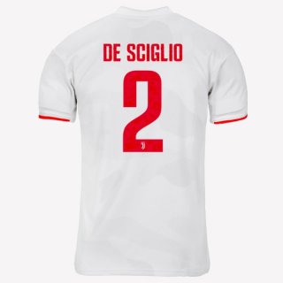 Maillot Juventus NO.2 De Sciglio Exterieur 2019 2020 Gris Blanc Pas Cher Maillot Juventus NO.2 De Sciglio Exterieur 2019 2020 Gris Blanc Pas Cher