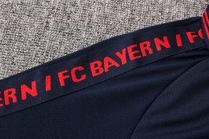 Polo Ensemble Complet Bayern Munich 2019 2020 Bleu Gris Pas Cher