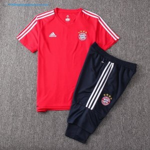 Entrainement Bayern Munich Ensemble Complet 2017 2018 Rouge Bleu Pas Cher