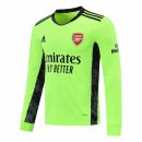 Maillot Arsenal Exterieur ML Gardien 2020 2021 Vert Pas Cher