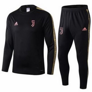 Survetement Juventus 2019 2020 Noir Jaune Pas Cher