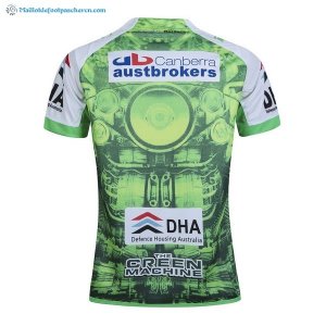 Maillot Rugby Canberra Raiders Auckland 9's 2016 Vert Pas Cher