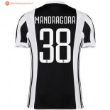 Maillot Juventus Domicile Mandragora 2017 2018 Pas Cher