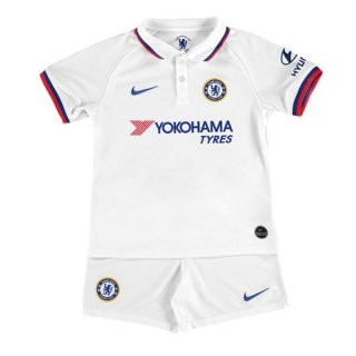 Maillot Chelsea Exterieur Enfant 2019 2020 Blanc Pas Cher