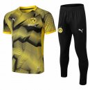 Entrainement Borussia Dortmund Ensemble Complet 2018 2019 Jaune Noir Pas Cher