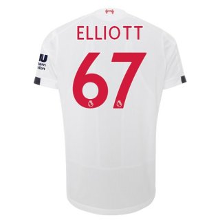 Maillot Liverpool NO.67 Elliott Exterieur 2019 2020 Blanc Pas Cher Maillot Liverpool NO.67 Elliott Exterieur 2019 2020 Blanc Pas Cher