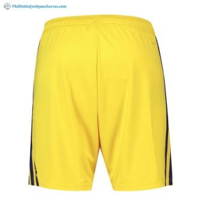 Pantalon Suède Exterieur 2018 Jaune Pas Cher