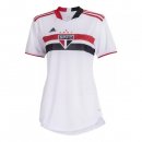 Maillot São Paulo Domicile Femme 2021 2022 Blanc Pas Cher