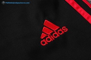 Polo AC Milan Ensemble Complet 2017 2018 Rouge Pas Cher