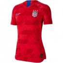 Maillot États Unis Exterieur Femme 2019 Rouge Pas Cher