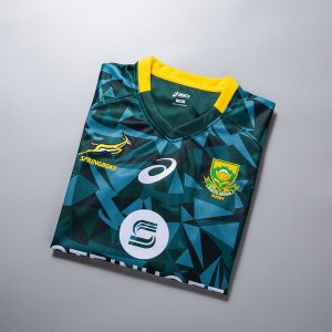 Maillot Afrique du Sud Domicile 2018 Vert Pas Cher