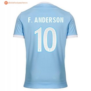 Maillot Lazio Domicile F.Anderson 2017 2018 Pas Cher