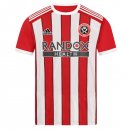 Thailande Maillot Sheffield United Domicile 2021 2022 Rouge Pas Cher