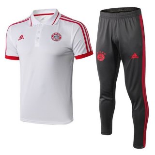 Polo Ensemble Complet Bayern Munich 2018 2019 Blanc Rouge Pas Cher Polo Ensemble Complet Bayern Munich 2018 2019 Blanc Rouge Pas Cher
