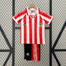 Maillot Athletic Bilbao Domicile Enfant Retro 1995 1997