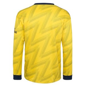 Maillot Arsenal Exterieur ML 2019 2020 Jaune Pas Cher