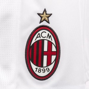 Pantalon AC Milan Domicile Exterieur 2018 2019 Blanc Pas Cher