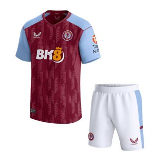 Maillot Aston Villa Domicile Enfant 2023 2024 Maillot Aston Villa Domicile Enfant 2023 2024