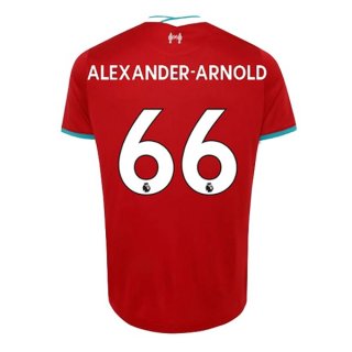 Maillot Liverpool NO.66 Arnold Domicile 2020 2021 Rouge Pas Cher