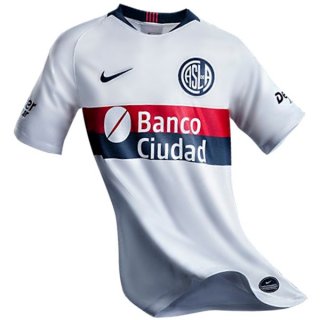 Maillot San Lorenzo de Almagro Exterieur 2019 2020 Blanc Pas Cher