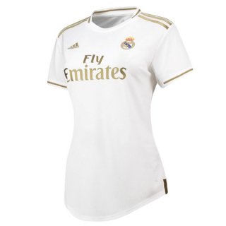 Maillot Real Madrid Domicile Femme 2019 2020 Blanc Pas Cher