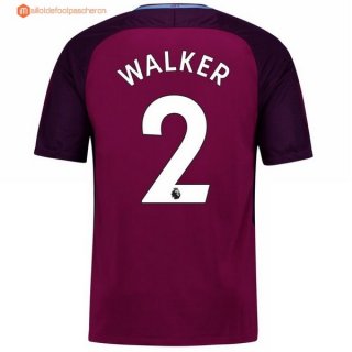 Maillot Manchester City Exterieur Walker 2017 2018 Pas Cher