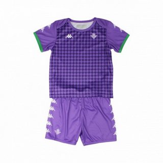 Maillot Real Betis Exterieur Enfant 2020 2021 Purpura Pas Cher