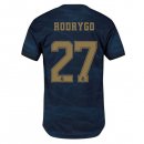 Maillot Real Madrid NO.27 Rodrygo Exterieur 2019 2020 Bleu Pas Cher