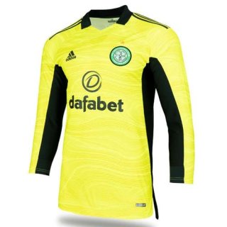 Thailande Maillot Celtic Domicile Gardien ML 2021 2022 Pas Cher