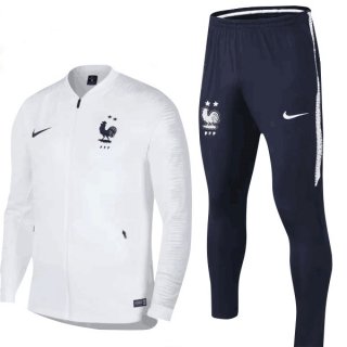 Survetement France Championne du Monde 2018 Blanc Bleu Pas Cher Survetement France Championne du Monde 2018 Blanc Bleu Pas Cher