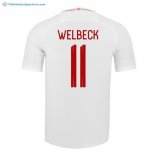 Maillot Angleterre Domicile Welbeck 2018 Blanc Pas Cher