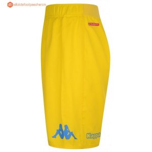 Pantalon Naples Exterieur 2017 2018 Jaune Pas Cher