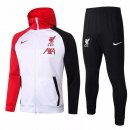 Sweat Shirt Capuche Liverpool 2020 2021 Rouge Blanc Noir Pas Cher