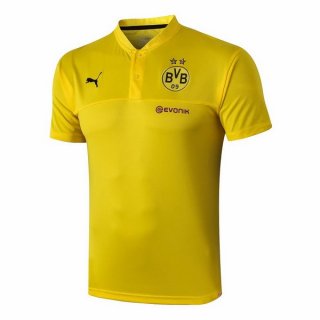 Polo Borussia Dortmund 2019 2020 Jaune Noir Pas Cher Polo Borussia Dortmund 2019 2020 Jaune Noir Pas Cher
