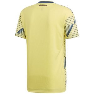 Maillot Columbia Domicile 2019 Jaune Pas Cher