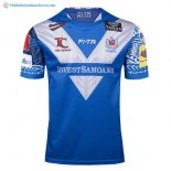 Maillot Rugby Samoa Domicile 2017 2018 Bleu Pas Cher