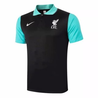 Polo Liverpool 2020 2021 Noir Vert Pas Cher Polo Liverpool 2020 2021 Noir Vert Pas Cher