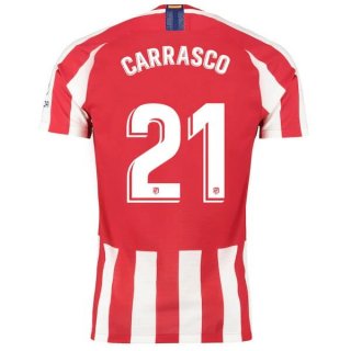 Thailande Maillot Atlético de Madrid NO.21 Carrasco 2019 2020 Rouge