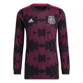 Maillot Mexico Domicile Manches Longues 2021 Purpura Pas Cher Maillot Mexico Domicile Manches Longues 2021 Purpura Pas Cher