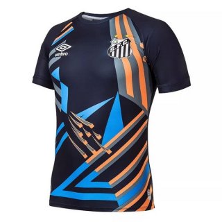 Thailande Maillot Santos Gardien 2020 2021 Noir Pas Cher