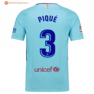 Maillot Barcelona Exterieur Pique 2017 2018 Pas Cher