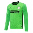 Maillot Inter Milan ML Gardien 2020 2021 Vert Pas Cher