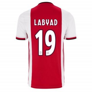 Maillot Ajax Domicile Labyad 2019 2020 Rouge Pas Cher